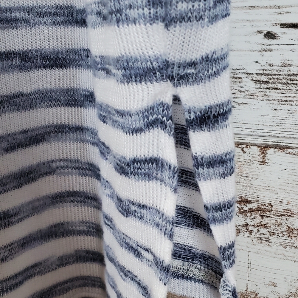 Pink Republic *BEACH* Hooded Sweater Vest Duster - Picture 6 of 6